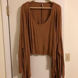 free people tan tunic!